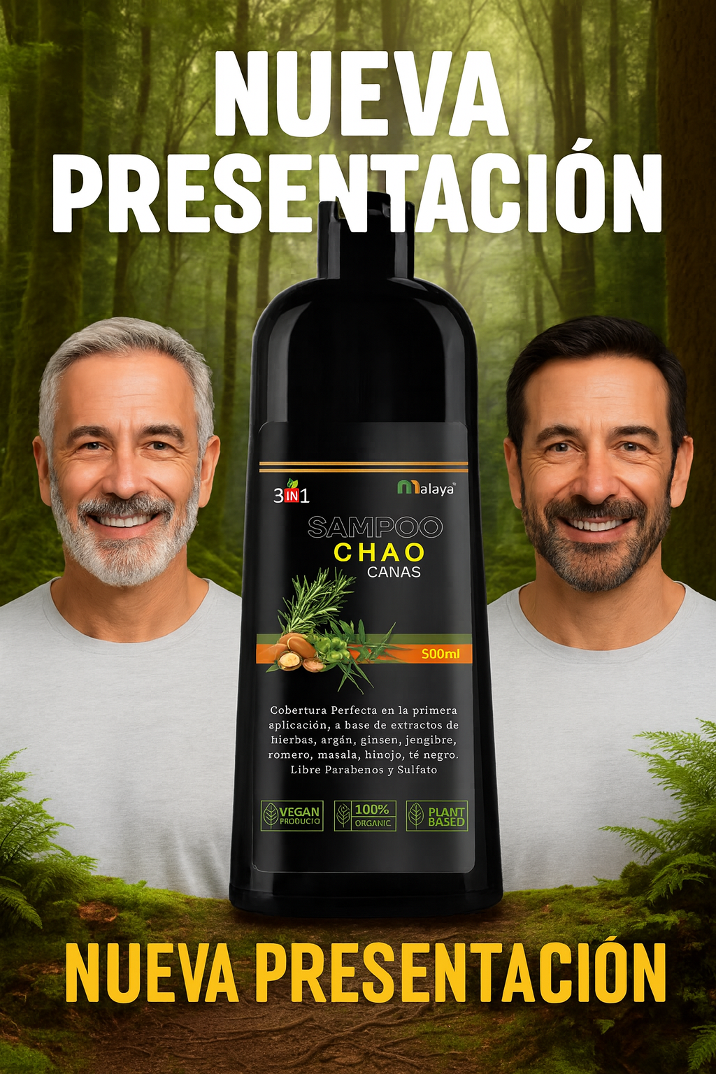 Shampoo Chao Canas Tratamiento