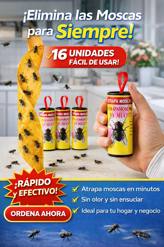 TRAMPA PARA MOSCAS Y CUCARACHAS CON FEROMONAS