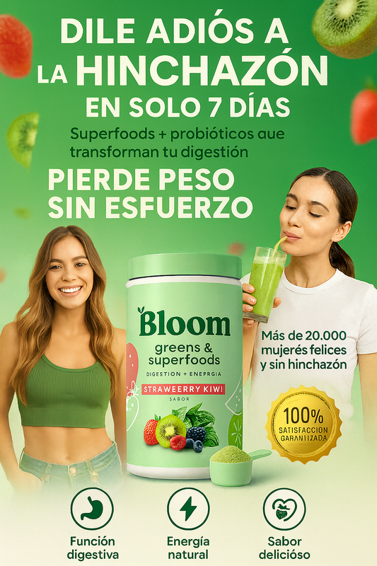 🥝Bloom: jugo verde 🌿